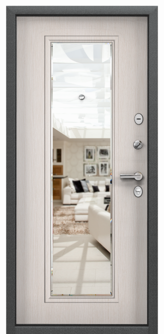 DELTA PRO MP, Панель MDF с ПВХ покрытием, СК6-СМ, Лиственница белая (арт. ПВХ Лиственница белая) в Воронеже