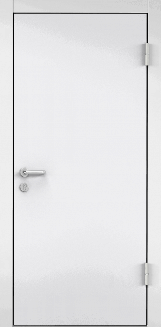 Дверь противопожарная EI 60, Порошково-полимерное покрытие, —, RAL 9016 белый в Воронеже